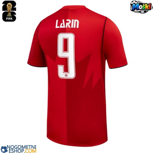 Moški Nogometni dresi Kanada Cyle Larin #9 Domači SP 2026 Kratek Rokav